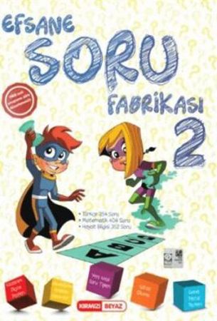 Kırmızı Beyaz Yayınları 2. Sınıf Efsane Tüm Dersler Soru Fabrikası