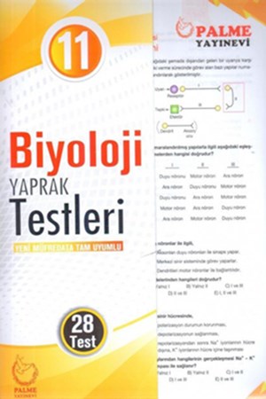 Palme 11. Sınıf Biyoloji Yaprak Test Yeni