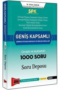 Spk Geniş Kapsamlı Sermaye Piyasası Mevzuatı Ve Meslek Kuralları Cevaplı Ve Açıklamalı  Soru Deposu Yargı Yayınları