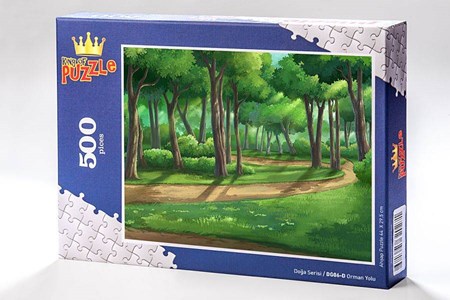 Doğa Serisi Orman Yolu 500 Parça Puzzle Dg06 D