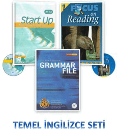 Temel İngilizce Seti (3 Kitap + 2 CD)