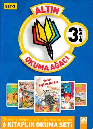 Altın Okuma Ağacı 3. Sınıf Set 3 Koyu Mavi Kapak