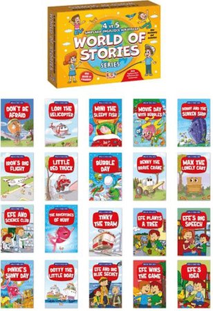İngilizce Hikayeler 4 ve 5. Sınıf (20 Kitap)