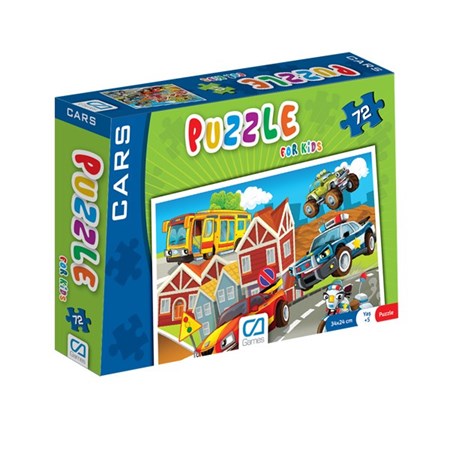 Puzzle For Kids 72 Cars Ca.5034