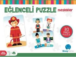 Eğlenceli Puzzle Meslekler 30 Parça