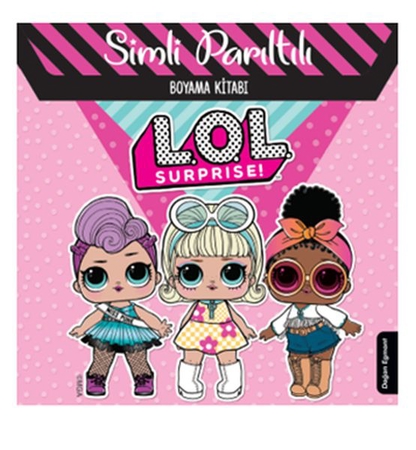 Lol Surprise! - Simli Parıltılı Boyama Kitabı
