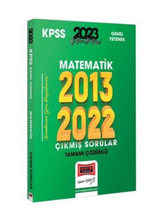 KPSS Matematik 2013-2022 Tamamı Çözümlü Çıkmış Sorular