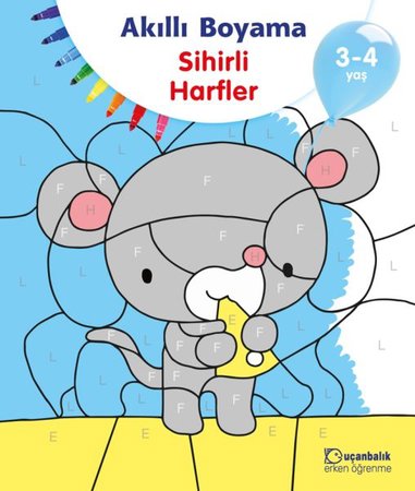 Akıllı Boyama Sihirli Harfler 3-4 Yaş