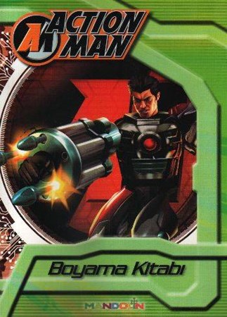 Action Man Yeşil Boyama Kitabı