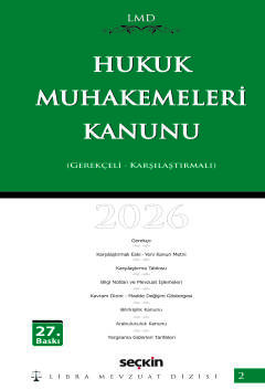 Libra Mevzuat DizisiHukuk Muhakemeleri Kanunu / LMD–2 (Gerekçeli – Karşılaştırmalı)
