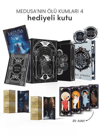 Medusa'nın Ölü Kumları 4 - Hediyeli Tekli Kutu (Yan Boyamalı) (Ciltli)