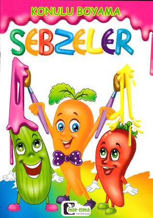 Konulu Boyama - Sebzeler