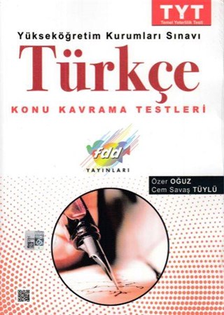 Fdd Tyt Tükçe Konu Kavrama Testleri Yeni