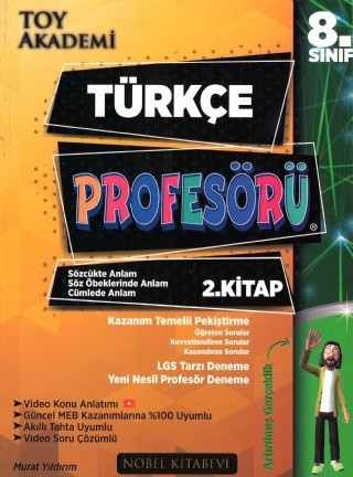 8. Sınıf Türkçe Profesörü 2.kitap Sözcükte Anlam-Söz Öbeklerinde Anlam-Cümlede Anlam