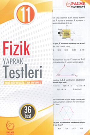 Palme 11. Sınıf Fizik Yaprak Test Yeni