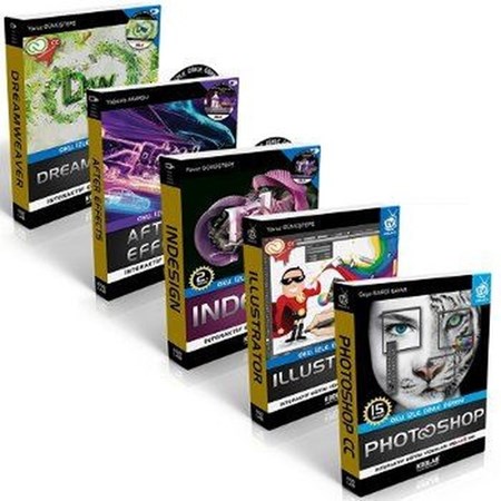 Adobe Uzmanlık Seti 5 Kitap