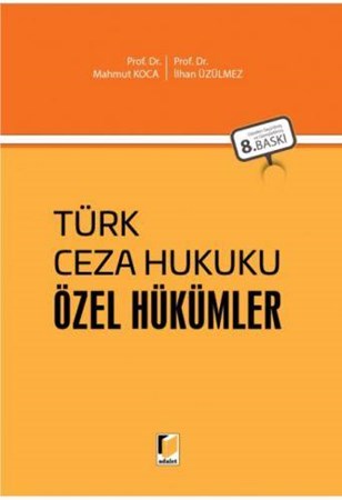 Türk Ceza Hukuku Özel Hükümler