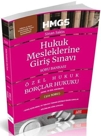 2025 Borçlar Hukuku Genel ve Özel Hükümler Soru Bankası