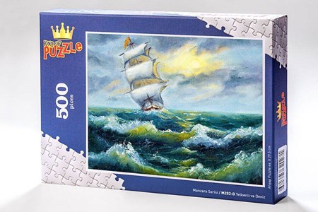 Manzara Serisi Yelkenli Ve Deniz 500 Parça Puzzle Mz02 D