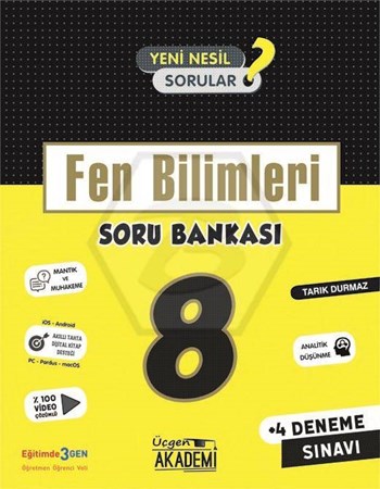 8. Sınıf Fen Bilimleri  Soru Bankası