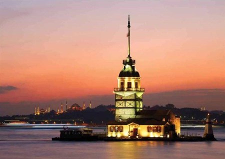 Ks Puzzle 1000 Parça Kız Kulesi 11287