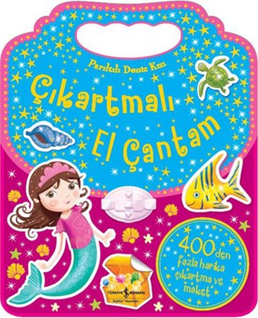 Parıltılı Deniz Kızı - Çıkartmalı El Çantam