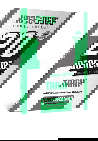 KPSS 2026 Genel Kültür Tarih Tamamı Çözümlü 20 Deneme