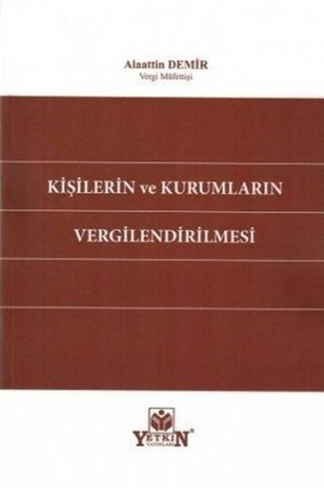 Kişilerin ve Kurumların Vergilendirilmesi