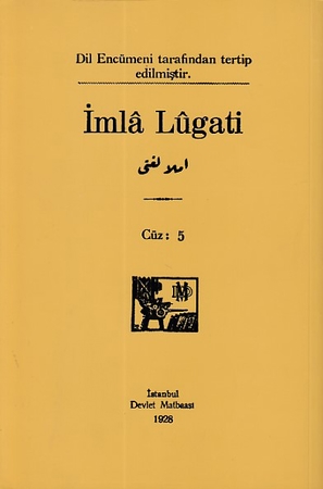 İmla Lügati Cüz: 5