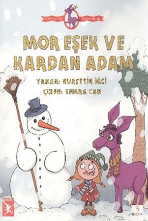 Mor Eşek Ve Kardan Adam Büyük Boy