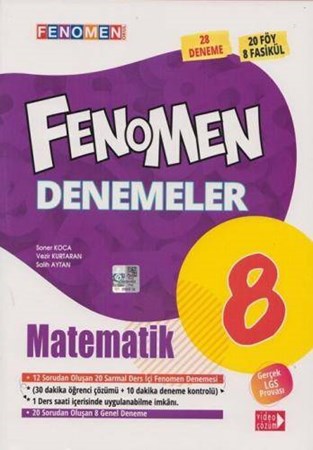 8. Sınıf LGS Matematik Fenomen 28 li Deneme
