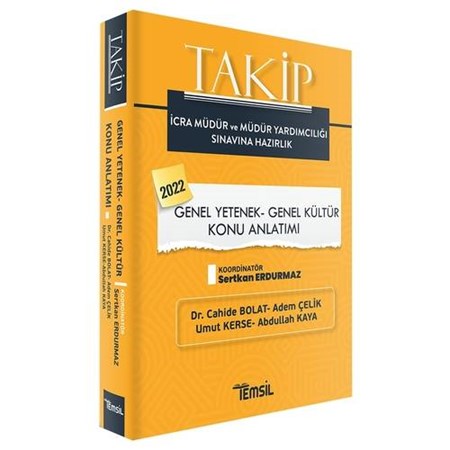 TAKİP İcra Müdürlüğü Genel Yetenek Genel Kültür Konu Anlatımı