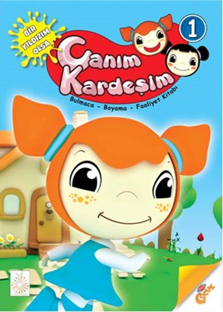 Canım Kardeşim 1 Bir Yıldızım Olsa Bulmaca Boyama Faaliyet Kitabı