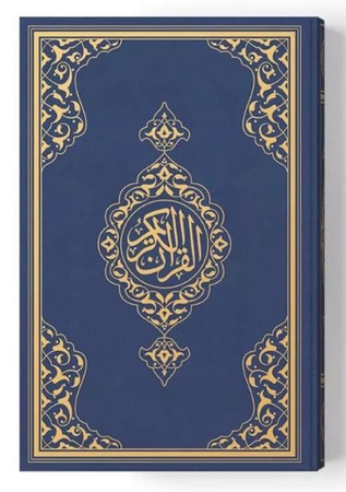 2 Renkli B.Cep Boy Kur'An-I Kerim (Miklepsiz) Lacivert