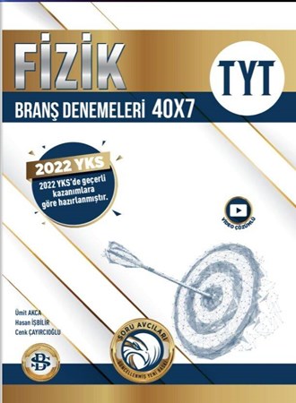TYT Fizik 40 x 7 Branş Denemeleri