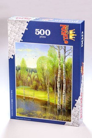 Doğa Serisi Göldeki Kavaklar 500 Parça Puzzle Dg04 D