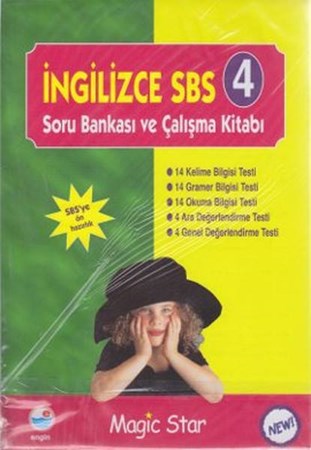 İngilizce Sbs 4 Soru Bankası Ve Çalışma Kitabı Magic Star