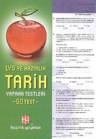 Lys'ye Hazırlık Tarih Yaprak Testleri 50 Test