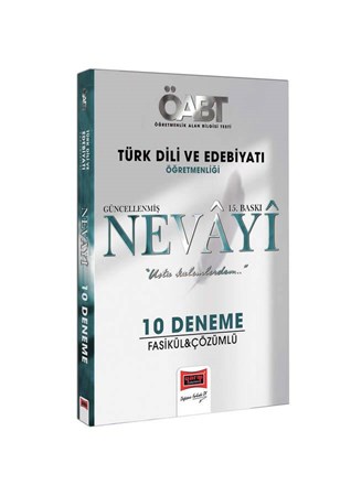 KPSS ÖABT Nevayi Türk Dili ve Edebiyatı 10 Fasikül Deneme Tamamı Çözümlü 2023