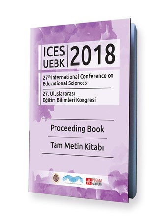27. Uluslararası Eğitim Bilimleri Kongresi (Ices/uebk-2018)