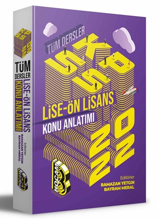 2022 KPSS Lise Ön Lisans Tüm Dersler Konu Anlatımı Benim Hocam Yayınları