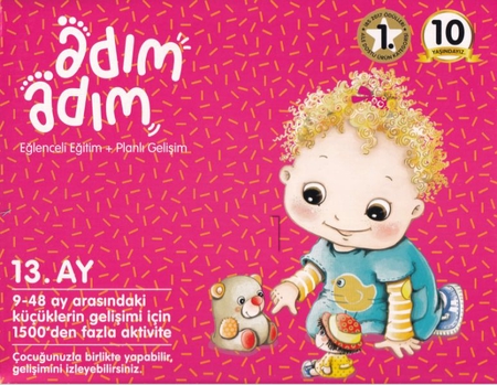 Adım Adım Bebek Eğitim Seti 13. Ay