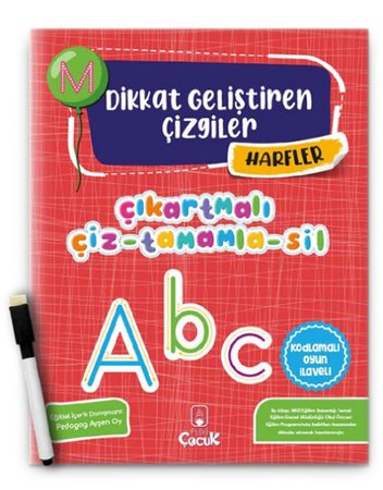 Dikkat Geliştiren Çizgiler - Harfler