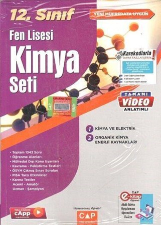 12. Sınıf Fen Lisesi Kimya Seti