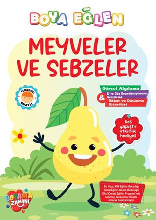 Boya Eğlen - Meyveler veSebzeler