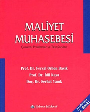 Maliyet Muhasebesi Çözümlü Problemler Ve Test Sorunları