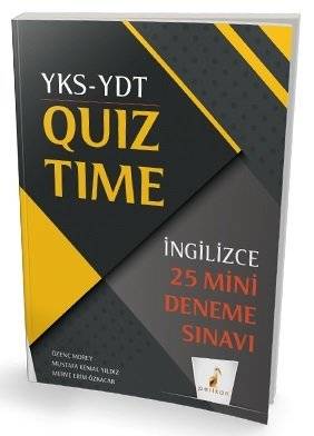 Pelikan Yks-Ydt İngilizce Quiz Time 25 Mini Deneme Sınavı