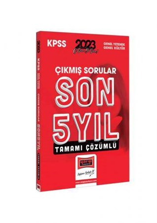 KPSS Genel Yetenek Genel Kültür Tamamı Çözümlü Son 5 Yıl Çıkmış Sınav Soruları