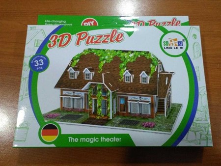3D Puzzle The Magic Theater 33 Parça