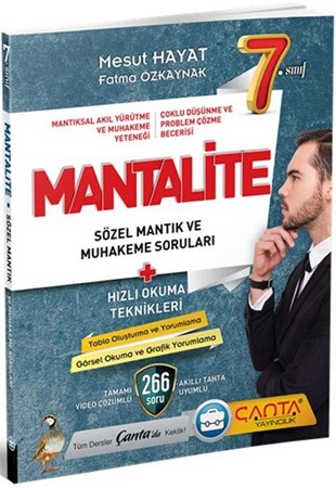 7. Sınıf Mantalite Sözel Mantık ve Muhakeme Soruları